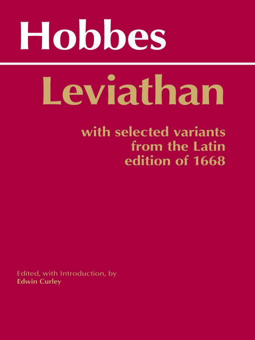 Upplýsingar um Leviathan eftir Thomas Hobbes - Biðlisti